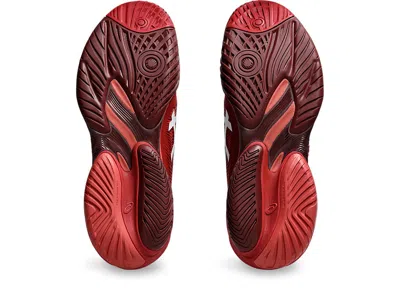 Asics Court Ff 3 Novak 'red' In Multi