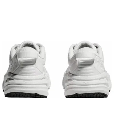 Hoka W Bondi Sr Woman Sneakers White Size 5.5 Leather In White