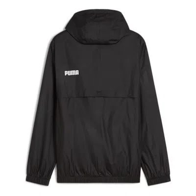 Puma Essentials Solid Windbreaker Jacket 'black'