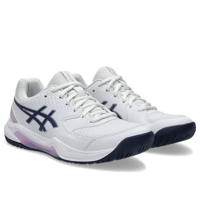 Asics (wmns)  Gel-dedicate 8 'white Indigo Fog' In Multi