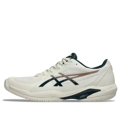 Asics Solution Swift Ff 2 'birch Saxon Green' In White