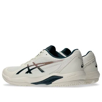 Asics Solution Swift Ff 2 'birch Saxon Green' In White