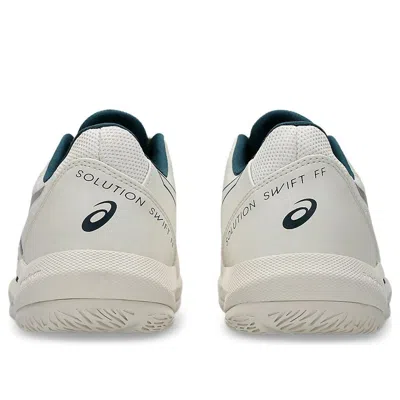 Asics Solution Swift Ff 2 'birch Saxon Green' In White
