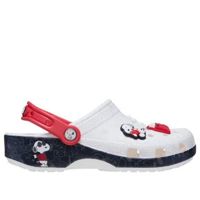 Crocs Peanuts Clog Rubber Sandals In White