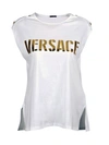 VERSACE Versace Logo Tank Top,A74940A219787A1001