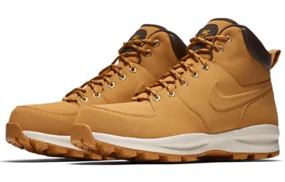 Nike Manoa Leather Boots In Brown