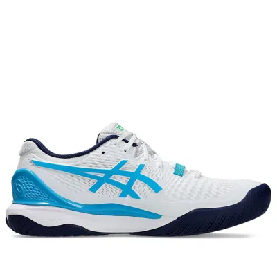 Asics Gel-resolution 9 'white Digital Aqua' In Multi