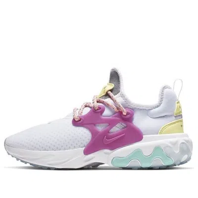 Nike (wmns)  React Presto 'white Hyper Violet' In Multi