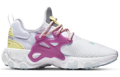Nike (wmns)  React Presto 'white Hyper Violet' In Multi