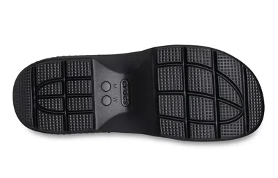 Crocs Stomp Platform Fisherman Sandal In Black