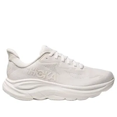 Hoka Streamlined White Sneakers With Cushioned Sole