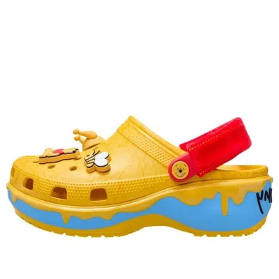 Crocs Disney Winnie The Pooh Classic Platform Clog In Multi