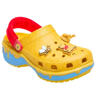Crocs Disney Winnie The Pooh Classic Platform Clog In Multi