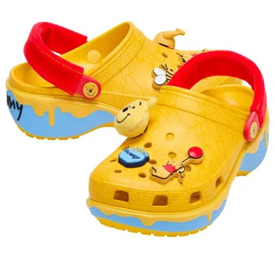 Crocs Disney Winnie The Pooh Classic Platform Clog In Multi