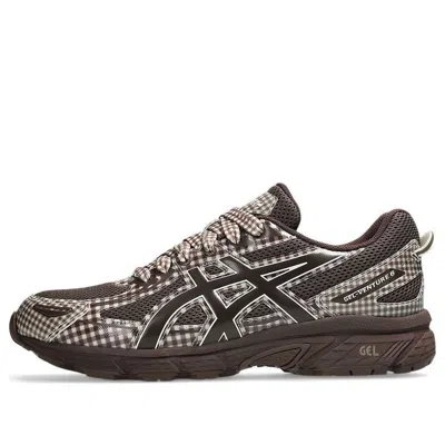 Asics X Story Mfg Gel-venture 6 Check-pattern Sneakers In Multi