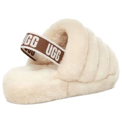 Ugg (wmns)  Fluff Yeah Slide 'natural' In Neutral