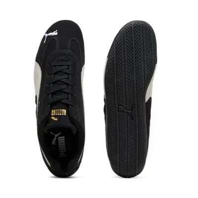 Puma Speedcat Og Logo Detailed Sneakers In Black