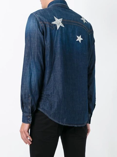 Shop Just Cavalli Denim Shirt