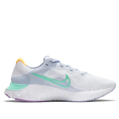 Nike (wmns)  Renew Run 2 'white Green Glow' In Multi