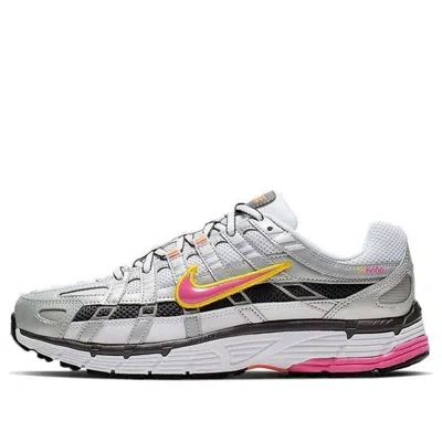 Nike P-6000 Mesh And Rubber Sneakers In Multi