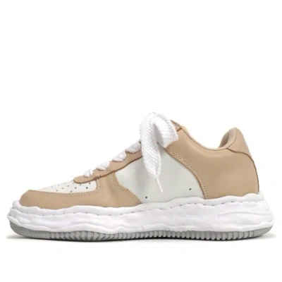 Miharayasuhiro Maison Mihara Yasuhiro Low-top Sneakers With Rounded Toe And Textured Sole In Neutral