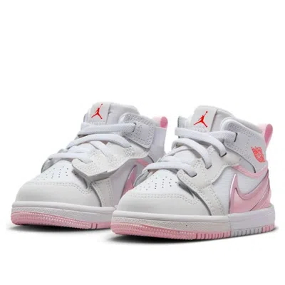 Air Jordan (td)  1 Mid Rm Easyon 'white Pink Foam'