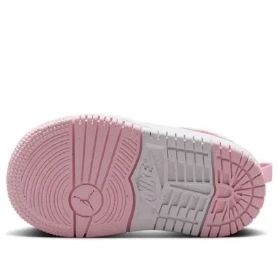 Air Jordan (td)  1 Mid Rm Easyon 'white Pink Foam'