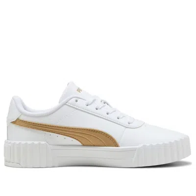 Puma (wmns)  Carina 3.0 Aqua Metallics 'white Light Sand Gold'