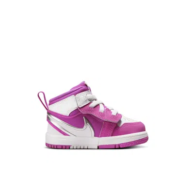 Air Jordan (td)  1 Mid Rm Easyon 'fire Pink'