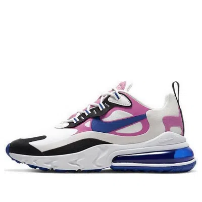 Nike (wmns)  Air Max 270 React 'white Fuchsia Blue' In Multi