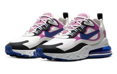 Nike (wmns)  Air Max 270 React 'white Fuchsia Blue' In Multi