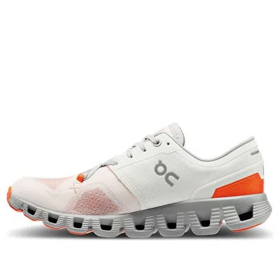 On Cloud X 3 Womens Running Shoes In White
