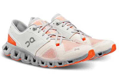 On Cloud X 3 Womens Running Shoes In White