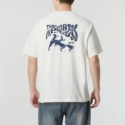 Puma Logo Pocket T-shirt 'white'