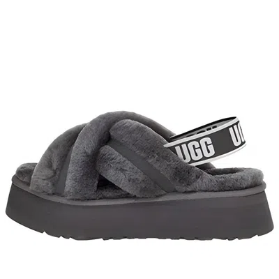 Ugg (wmns)  Disco Cross Slide 'charcoal' In Multi