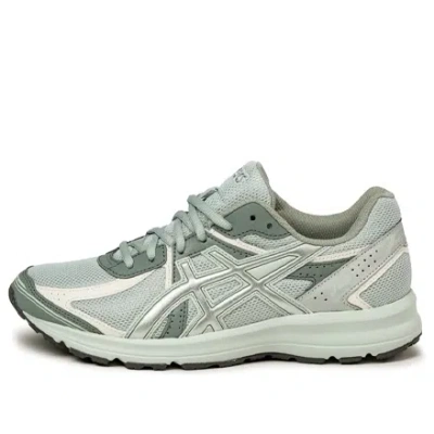 Asics Jog 100 S 'lichen Rock Pure Silver' In Green