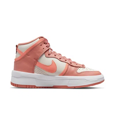 Nike Dunk High Up "sail Light/madder Root" Sneakers In Pink