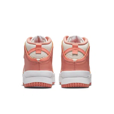 Nike Dunk High Up "sail Light/madder Root" Sneakers In Pink