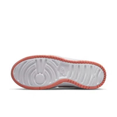 Nike Dunk High Up "sail Light/madder Root" Sneakers In Pink