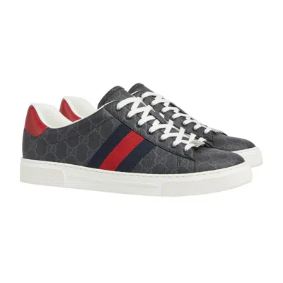 Gucci Jacquard Fabric Low-top Sneakers In Multi