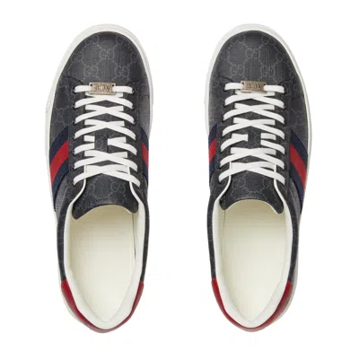 Gucci Jacquard Fabric Low-top Sneakers In Multi