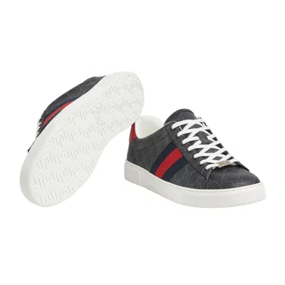 Gucci Jacquard Fabric Low-top Sneakers In Multi