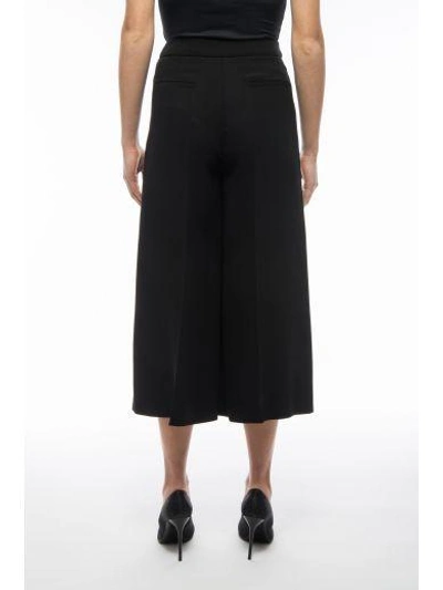 Shop Valentino Trousers In Nero|nero