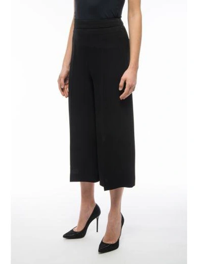 Shop Valentino Trousers In Nero|nero