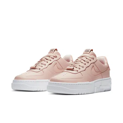 Nike Air Force 1 Pixel Low Top Platform Sneakers In Pink