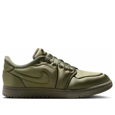 Air Jordan (wmns)  1 Low Method Of Make 'satin Medium Olive' In Green