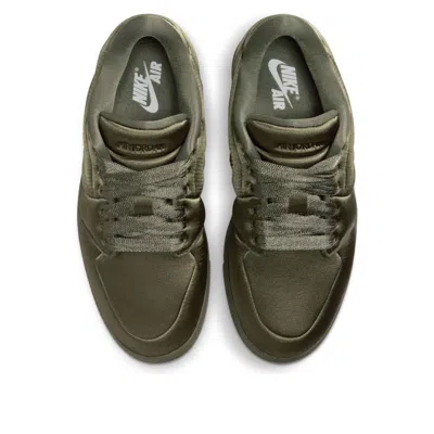 Air Jordan (wmns)  1 Low Method Of Make 'satin Medium Olive' In Green