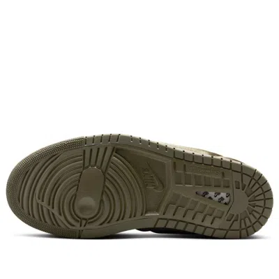Air Jordan (wmns)  1 Low Method Of Make 'satin Medium Olive' In Green