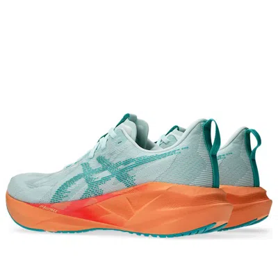 Asics Novablast 5 'soothing Sea Wave Teal Orange' In Blue