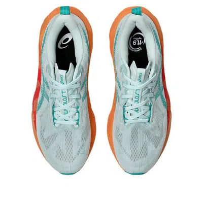 Asics Novablast 5 'soothing Sea Wave Teal Orange' In Blue